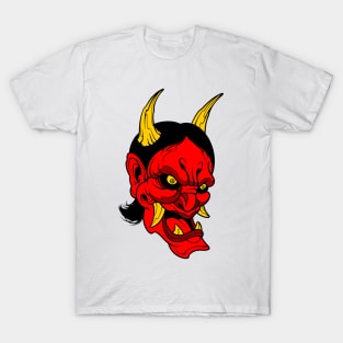 oni demon mask T-Shirt